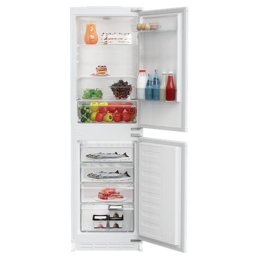 [ZICSD455] Zenith ZICSD455 54cm 50/50 Manual Integrated Fridge Freezer 