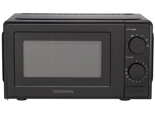 [SKMS0720MPB] Statesman SKMS0720MPB 20 Litres Single Microwave - Black